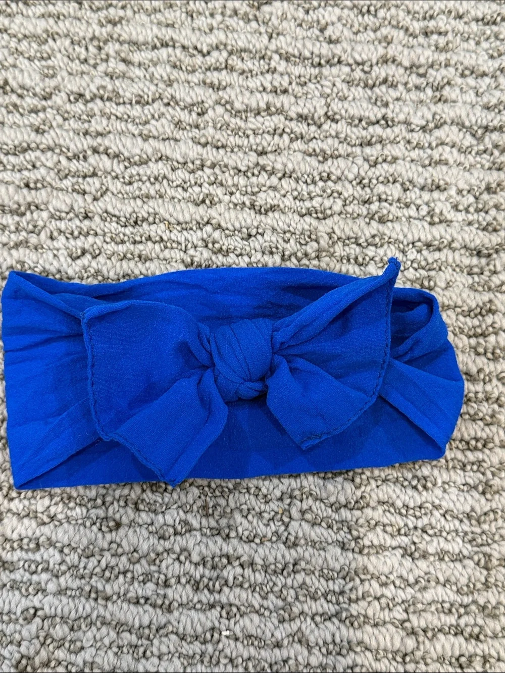 Kids Knit Bow Headbands - Pink, Purple, Light Blue, Royal Blue, Yellow